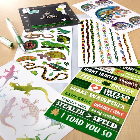 Reptiles Sticker Book by Recollections™